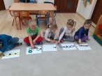 „Matematyka w zabawie ukryta” w grupie Jabłuszka podsumowanie półrocznej pracy